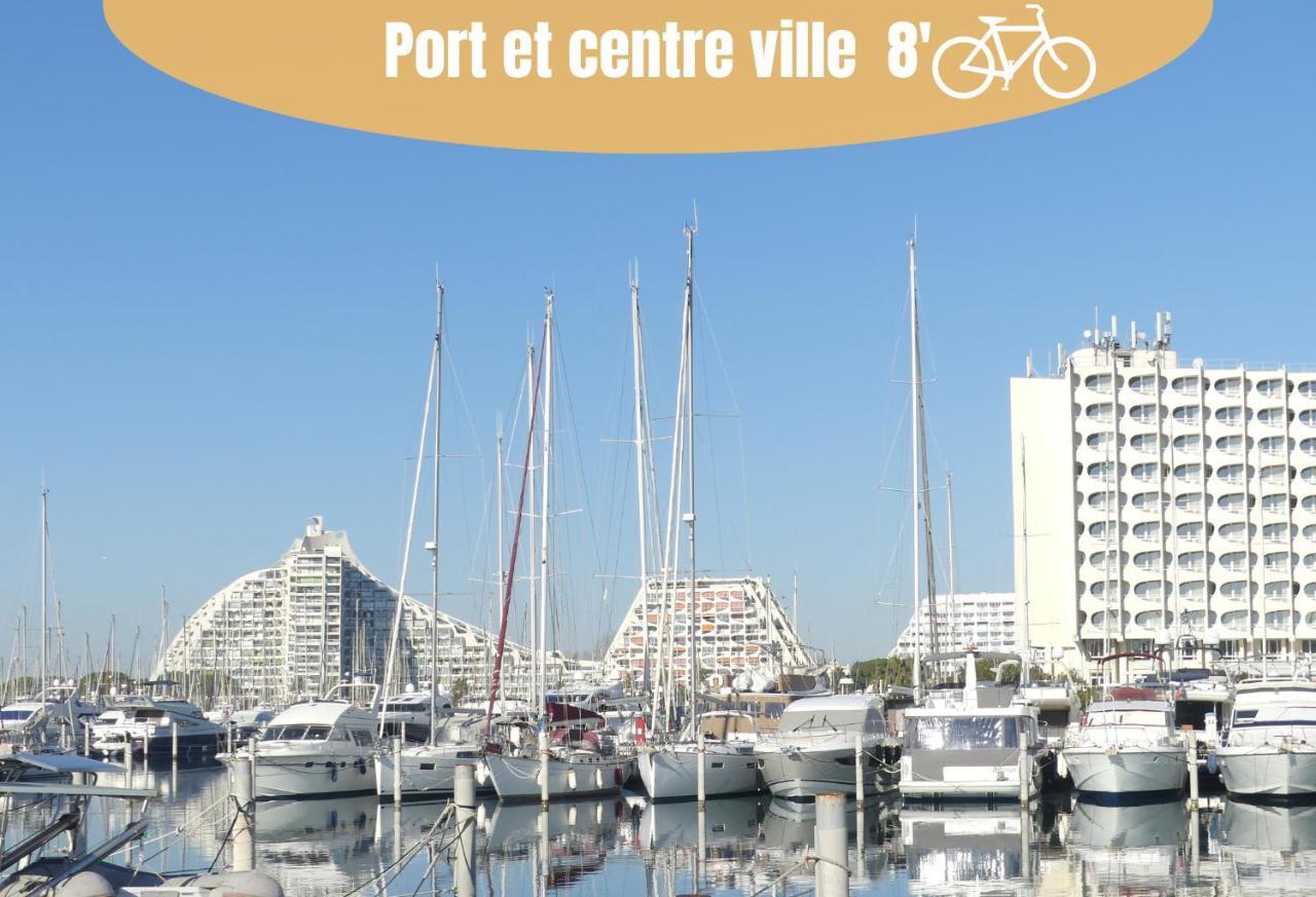 La Casita - Studio Confort Avec Terrasse Et Parking Prive- La Grande Motte, Montpellier Экстерьер фото